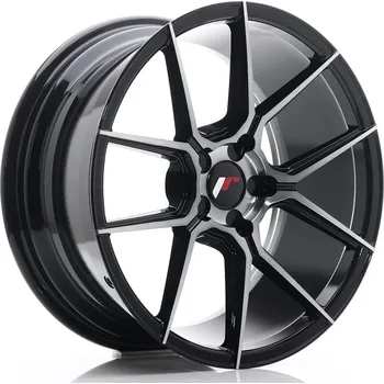Alu kolo Japan Racing JR30 18x8,5 ET20-40 5H BLANK, Black Brushed w/Tinted Face