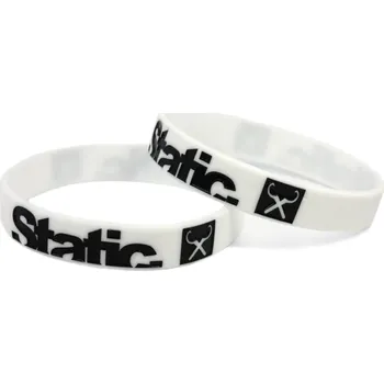 Náramek Static silikonový náramek (Bílý)