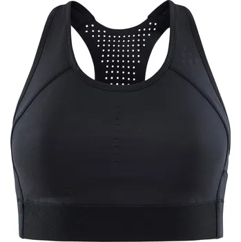 Podprsenka Dámská sportovní podprsenka bez výztuže Craft PRO CHARGE BLOCKED W černá 1911912-999000 - M | UK 11 1/2 | US 12,5