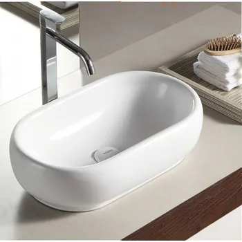 Umyvadlo Keramické umyvadlo Little pool 500x305x135mm, bílá glazura