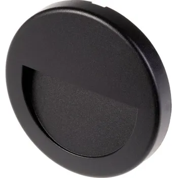 Nouzové osvětlení LED svítidlo SOLE-B černé - Denní bílá