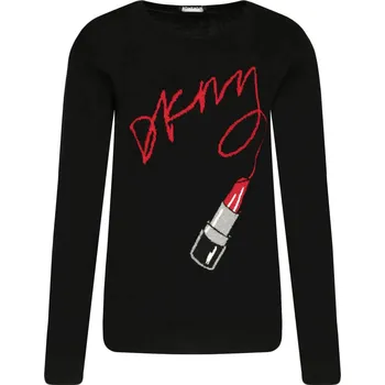 Dámský svetr DKNY Svetr | Barva:černý | Velikost:L