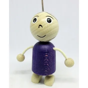 Dřevěná loutka Babička