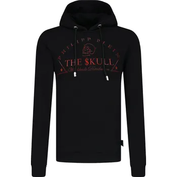 Pánské oblečení Philipp Plein Mikina SKULL | Barva:černý | Velikost:L