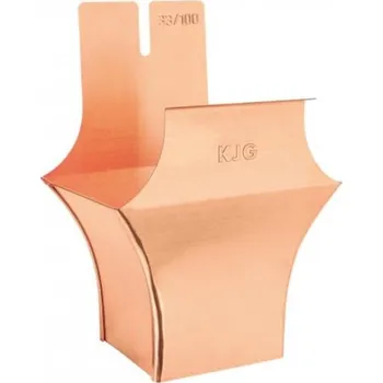 okap Kotlík měděný hranatý 400/100 mm