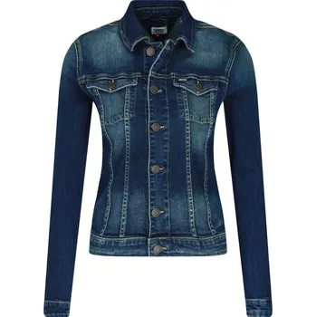 Tommy Jeans Džínová bunda VIVIANNE | Barva:modrý | Velikost:XS