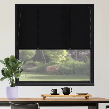 Žaluzie Dřevěné žaluzie, STANDARD, Černá, W 2521 , 30 x 140 cm