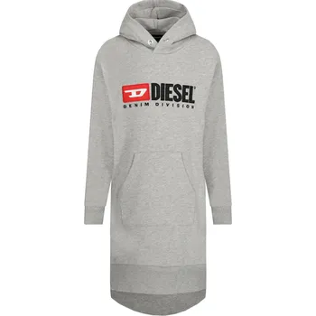 Dámské oblečení Diesel Šaty DILSEC | Barva:šedý | Velikost:120