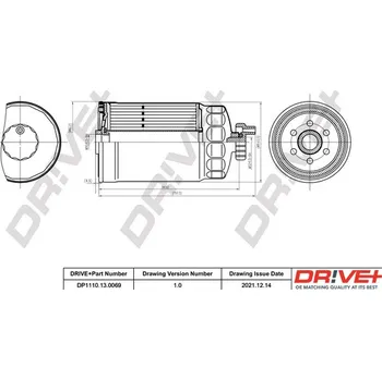 Palivový filtr Palivový filtr Dr!ve+ DP1110.13.0069