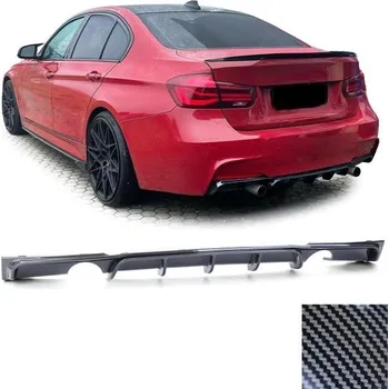 Tuning Zadní difuzor sport s jednou koncovkou na obou stranách carbon pro . BMW 3 Series F30
