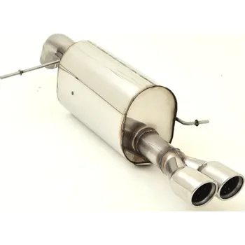 Tlumič výfuku 70mm sportovní tlumič výfuku Ford Fiesta JA8 ST Facelift - s certifikátem ECE (861222T-X)