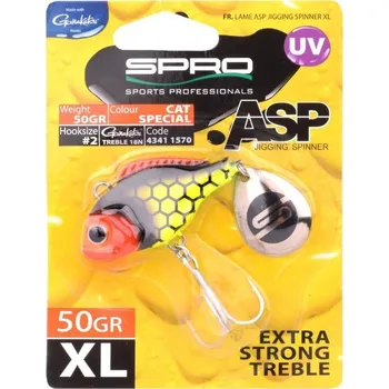Umělá nástraha SPRO ASP spinner UV XL 35gr.cat special