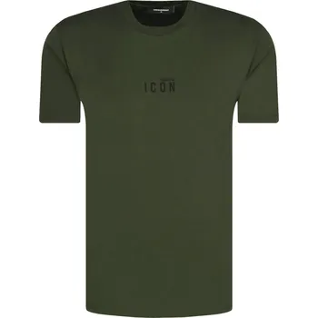 Pánské tričko Dsquared2 Tričko | Barva:khaki | Velikost:L