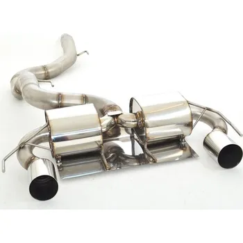 Tlumič výfuku 90mm sportovní tlumič výfuku- Duplex (nerez) - s certifikátem ECE (661106TD-X)