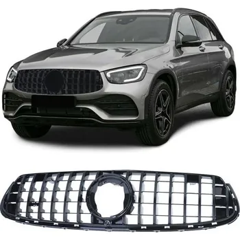 Tuning Maska chladiče černá lesklá pro . Mercedes GLC X253 SUV se sport paket. od 20