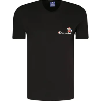 Pánské tričko Champion Tričko CHAMPION X SUPER MARIO BROS. | Barva:černý | Velikost:S