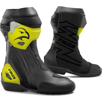 Moto obuv Falco 322 Elite GP 44 black/fluo boty