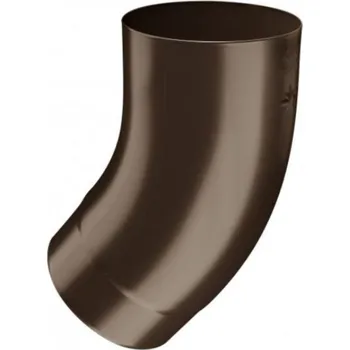 okap Koleno hliníkové hnědé 120/40st. lisované