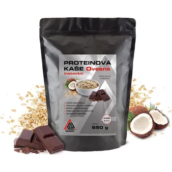 Proteinová Ovesná Kaše VALKNUT 10 x 65 g instantní čokoláda-kokos