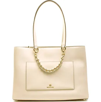 Michael Kors Kůžoná kabelka shopper Cece | Barva:béžový | Velikost:OS