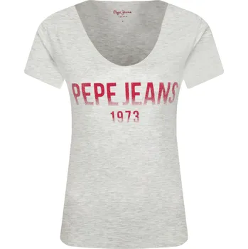 Dámské tričko Pepe Jeans London Tričko BLAKE | Barva:šedý | Velikost:XS