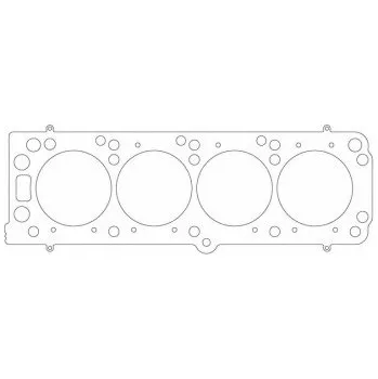 Těsnění motoru MLS těsnění hlavy válců Athena pro Opel 2.0L 16V X20XE, vrtání 88mm, tloušťka 1.3mm