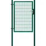 Pilecký Branka zahradní jednokřídlá PILOFOR SUPER 109x138 cm zelená, ZN/PVC