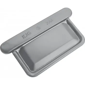 okap Čílko pozinkované hranaté prachově šedé 400 mm