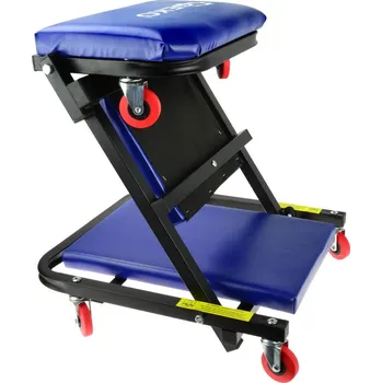 Zahradní lehátko Skládací kovové montážní lehátko