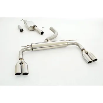 76mm Výfukový systém- Duplex Audi A3 8V Cabrio Quattro - s certifikátem ECE (991059T-X3-X)