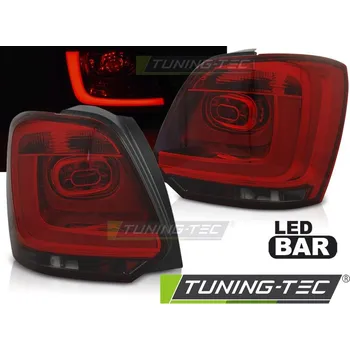 Zadní světlomet LED BAR ZADNÍ SVĚTLA ČERVENÁ KOUŘOVÉ pro VW POLO 09-14