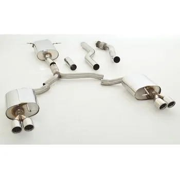 76mm Výfukový systém- Duplex (nerez) - s certifikátem ECE (991031SL-X3-X)