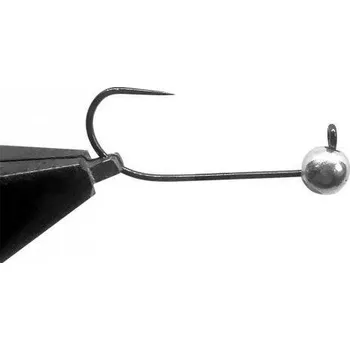 Umělá nástraha Jig tungsten bez protihrotu stříbrná 0902
