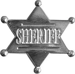 Brož Odznak šerifa