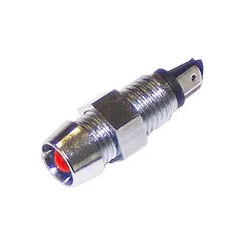 LED páska 12V LED kontrolka chrome 8,2mm