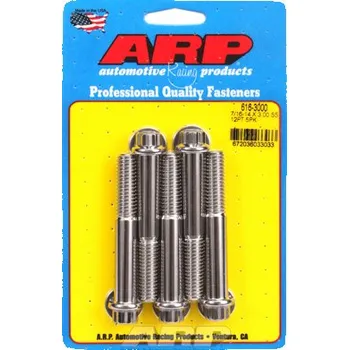 Šroub 7/16 "- 14 X 3.000 12pt SS šrouby" (5ks)