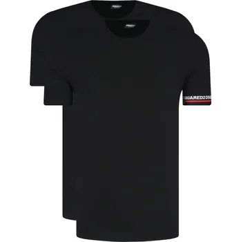 Pánské tričko Dsquared2 Tričko 2-pack | Barva:černý | Velikost:XXL