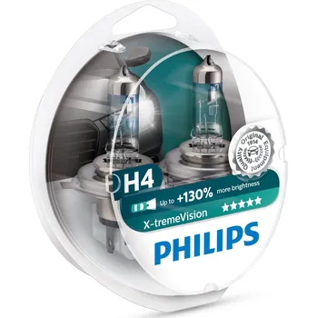 Autožárovka Philips 12342XV+S2 H4 12V 60/55W