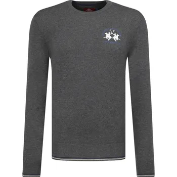 Pánský svetr La Martina Svetr | Barva:grafitově šedý | Velikost:XL