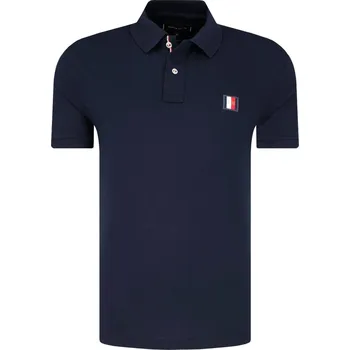 Pánské tričko Tommy Hilfiger Polokošile ICON MINI BADGE | Barva:tmavě modrá | Velikost:XL