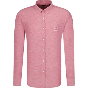 Pánská košile BOSS CASUAL Košile Mabsoot_1 | Barva:červený | Velikost:L