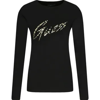 Dámské tričko GUESS JEANS Halenka | Barva:černý | Velikost:S