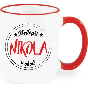 Hrnek - Nejlepší Nikola v okolí Barva: Červená