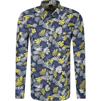 Pánská košile BOSS CASUAL Košile Relegant_2 | Barva:tmavě modrá | Velikost:S