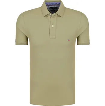 Pánské tričko Tommy Hilfiger Polokošile | Barva:olivový | Velikost:L