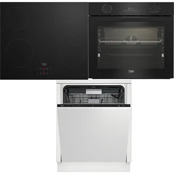 Vestavná trouba Set spotřebičů BBIR17300BCS + HII64401MT + BDIN38524Q BEKO