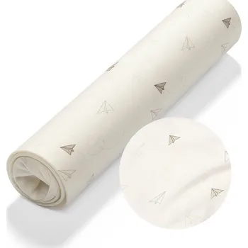 Prostěradlo BabyOno bambusové prostěradlo 60x120 cm - Letadla