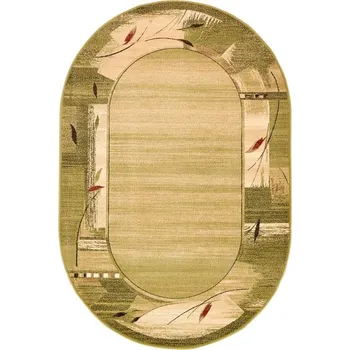 Koberec Oválný koberec Agnella Standard Erba Chrom zelený Rozměr: 100x180 cm