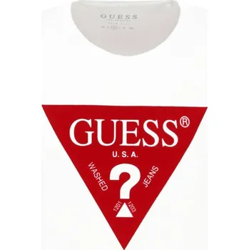 GUESS JEANS Tričko PACKED | Barva:bílý | Velikost:XXL