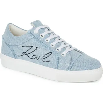 Dámská obuv Karl Lagerfeld TENISKY DENIM | Barva:světlo modrá | Velikost:37